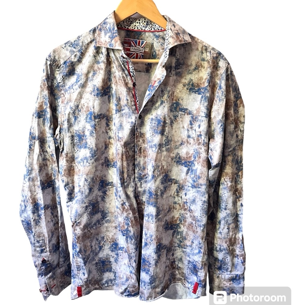 7 Downie St London Couture Long Sleeved Shirt Size 4 (Medium)